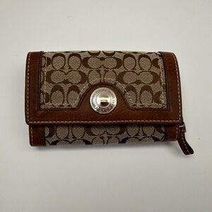 New Vintage Signature Coach Wallet/Card Holder